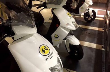 Les scooters électriques en libre-service arrivent chez Lyon Parc Auto