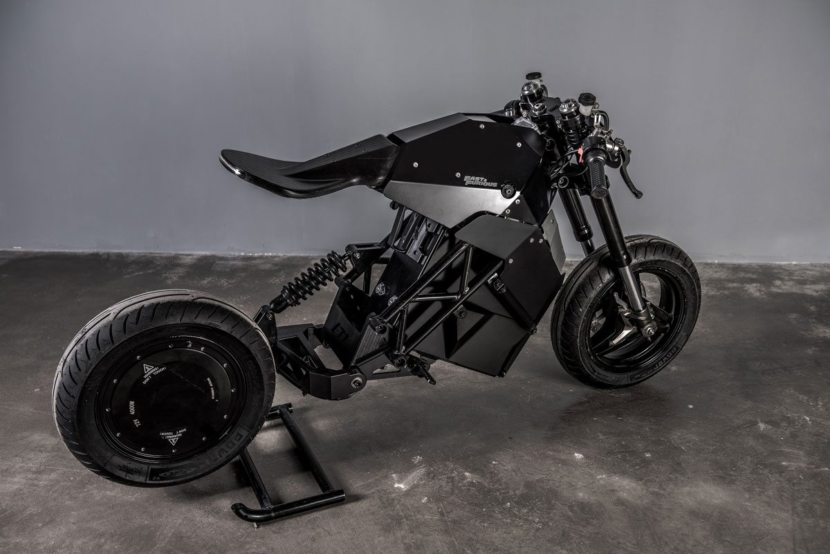 HL1 : une première moto électrique pour ETT