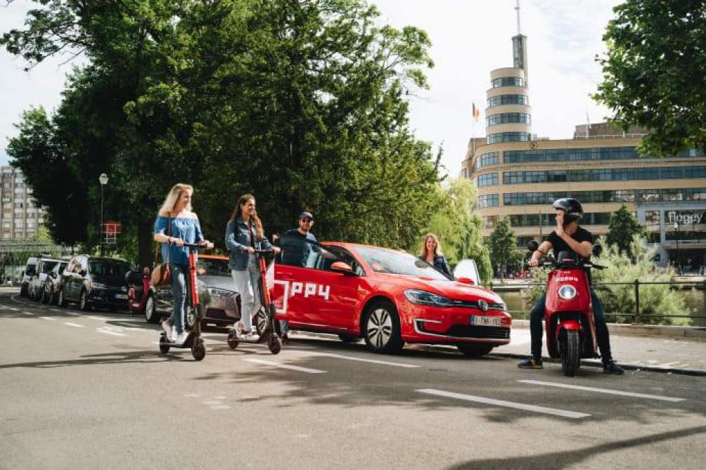 Belgique : Poppy se lance dans le scooter et la trottinette électrique en libre-service