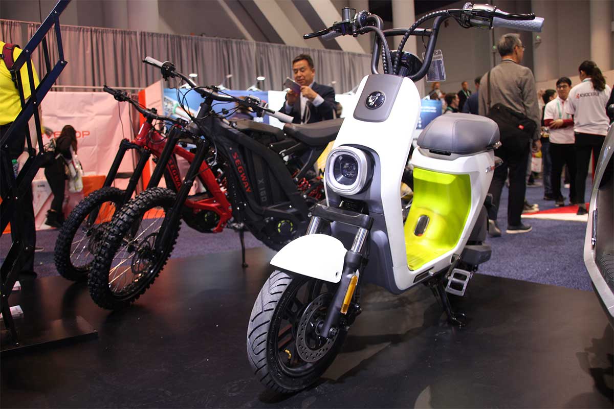 Les scooters électriques de Segway-Ninebot en images au CES 2020