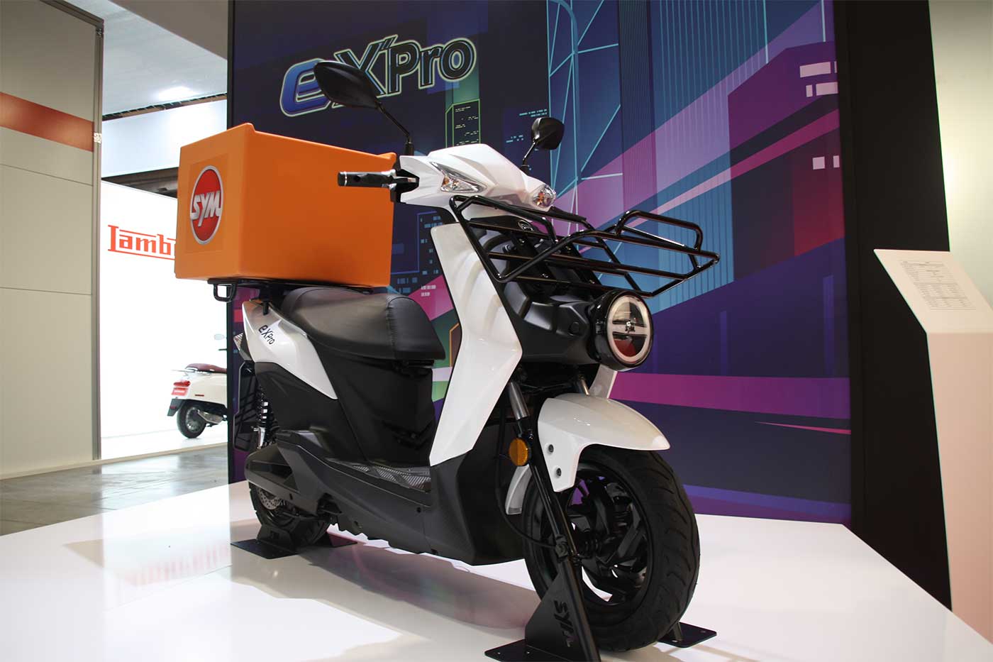 SYM E’X Pro : un scooter électrique pour la livraison