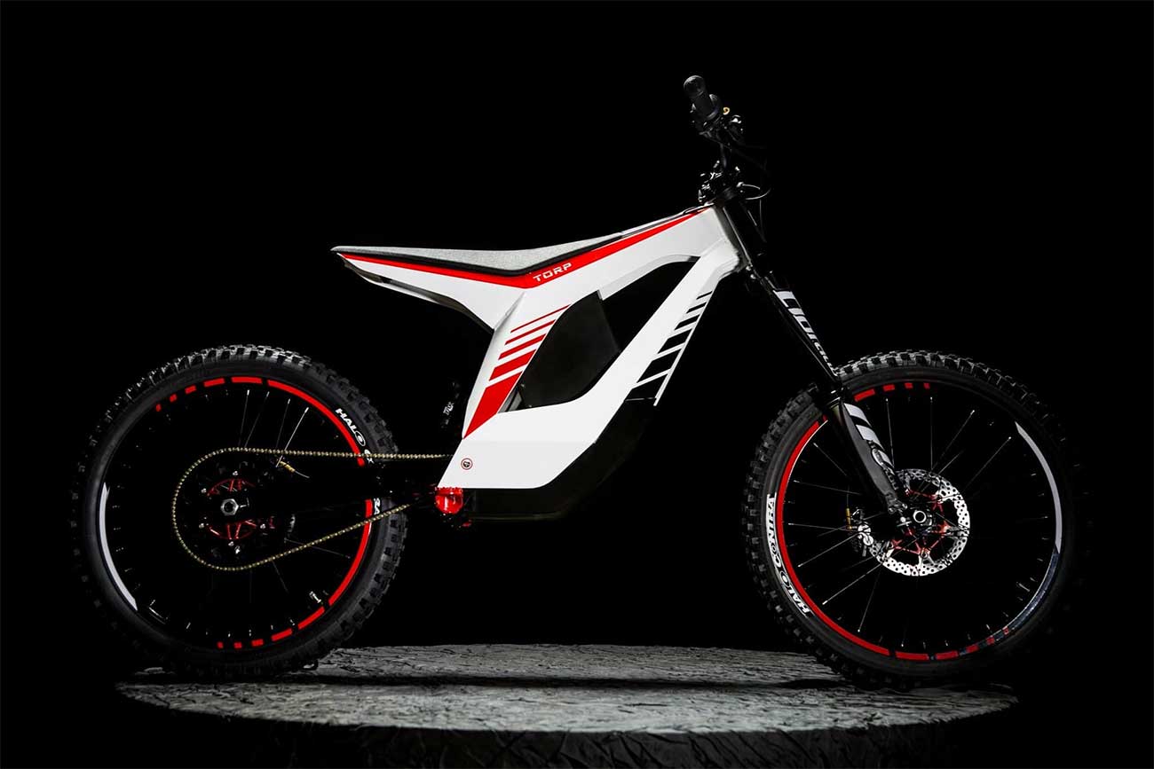 Torp Bike : une moto tout-terrain électrique à batterie amovible
