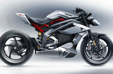 Triumph présente sa future moto électrique