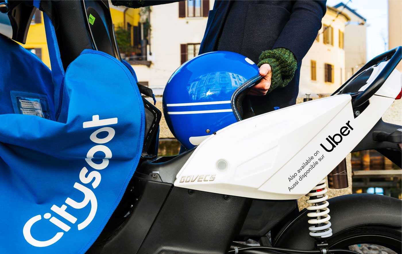 Uber se lance dans le scooter électrique avec Cityscoot