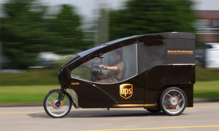 UPS va livrer ses colis en vélos électriques à Paris