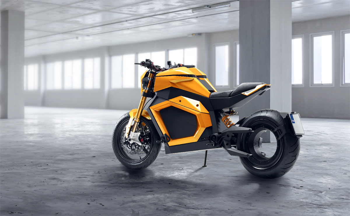 La moto électrique futuriste de Verge prête pour la production