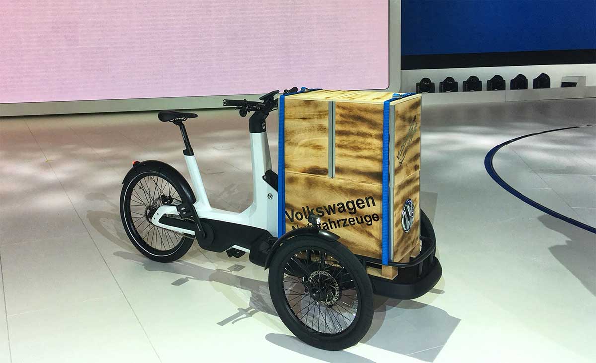Volkswagen : un cargo e-Bike pour les livraisons du dernier kilomètre