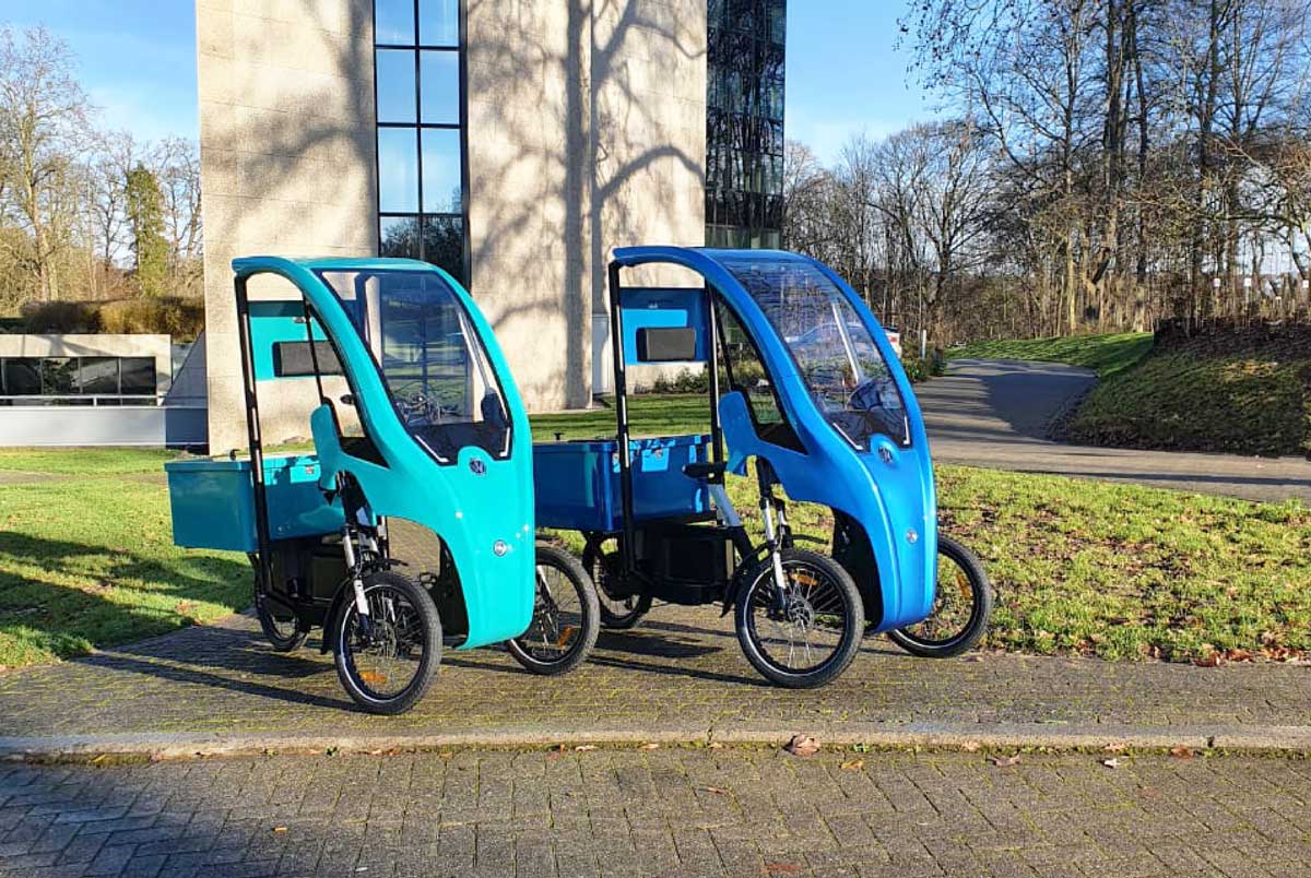 Wello présente son nouveau vélo-cargo solaire