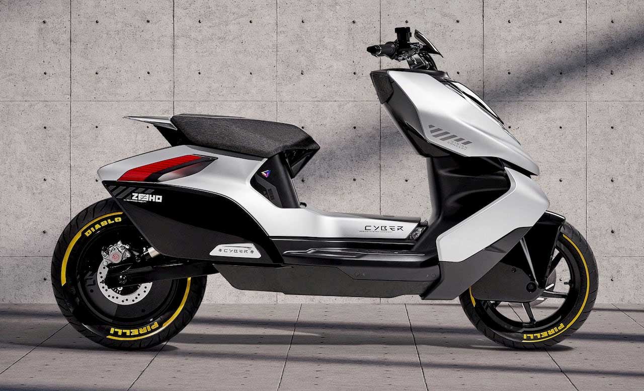 Zeeho Cyber : le premier scooter électrique de CF Moto sortira en 2021