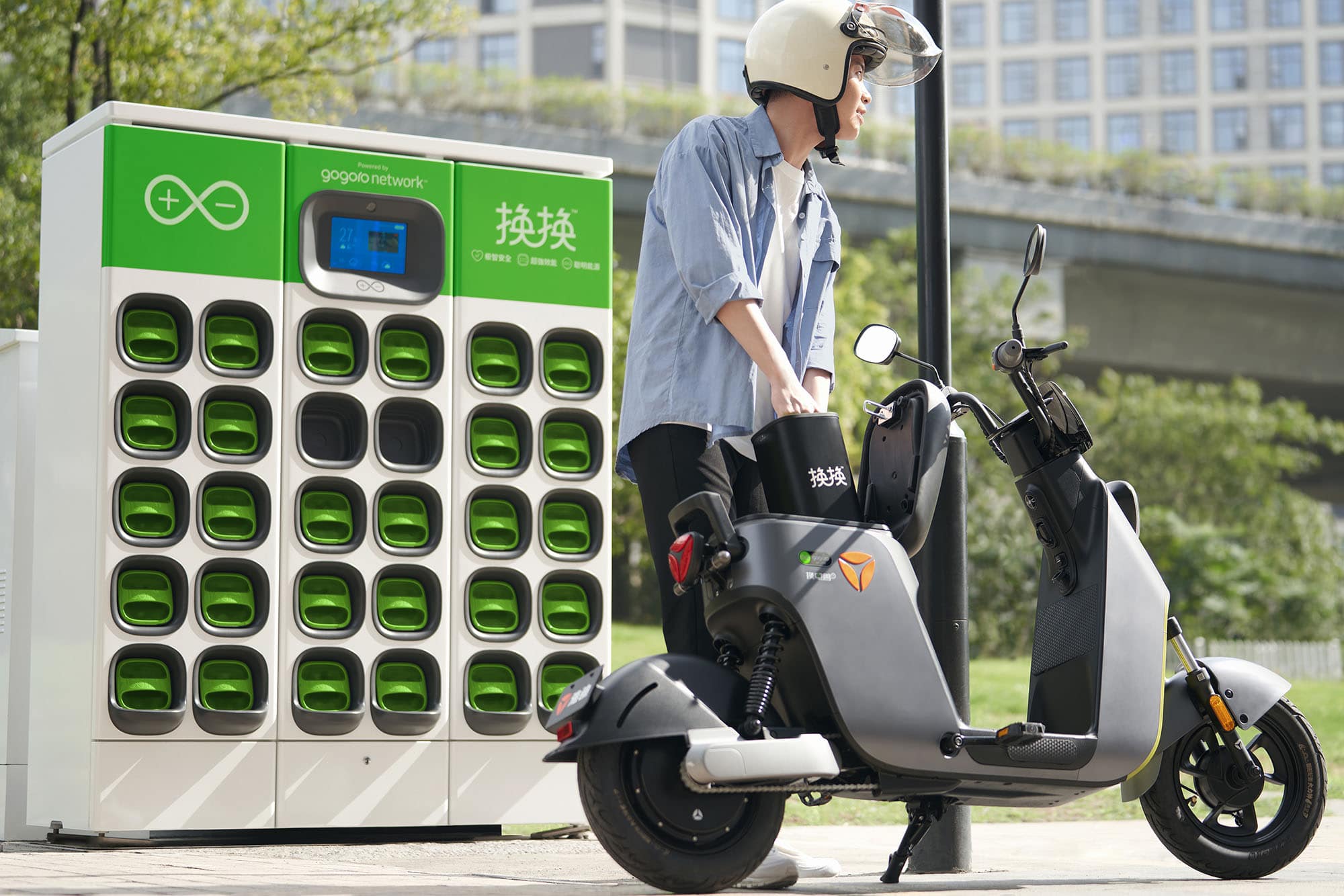 Scooter électrique : Gogoro lance son service d’échange de batteries en Chine