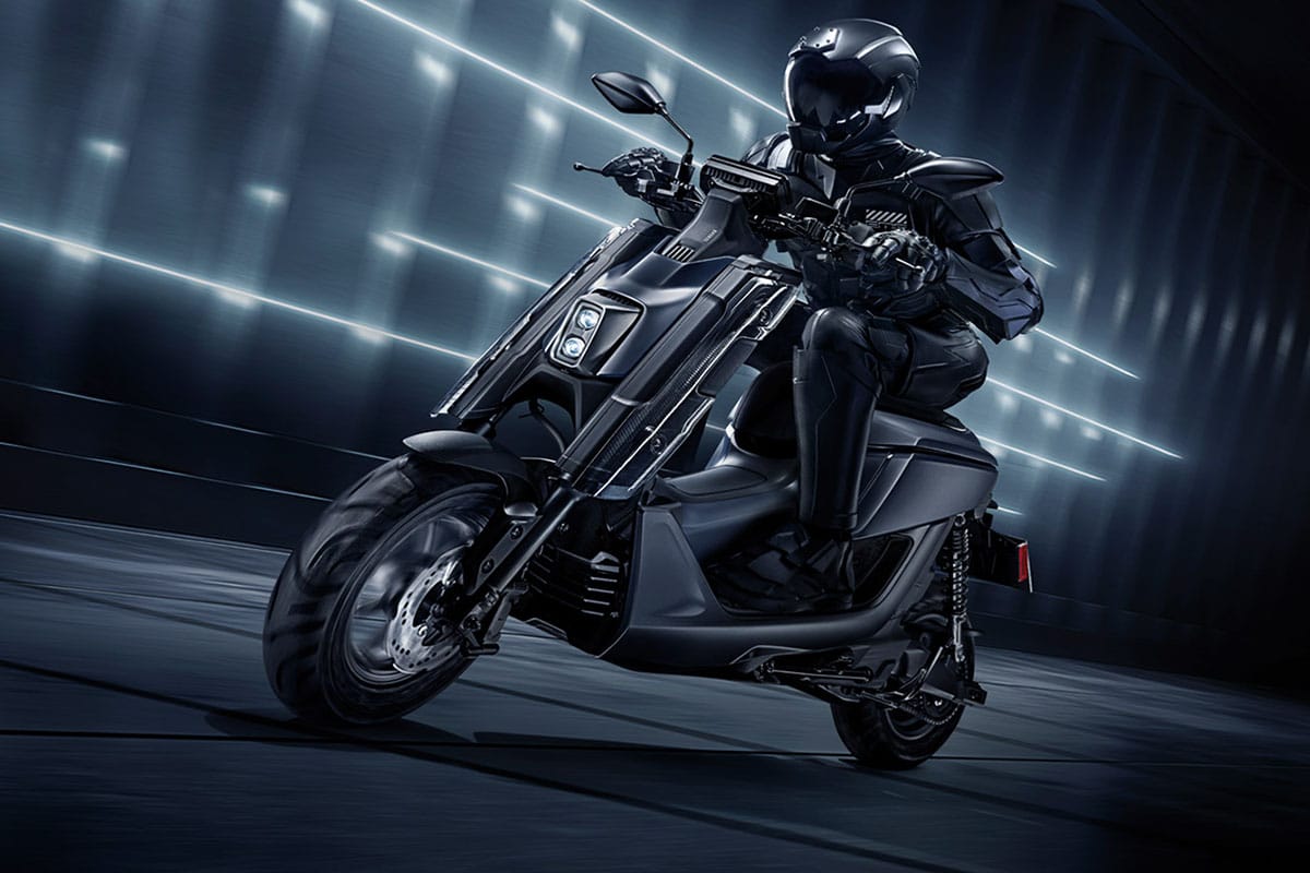 Yamaha EMF : un scooter électrique futuriste à batterie interchangeable