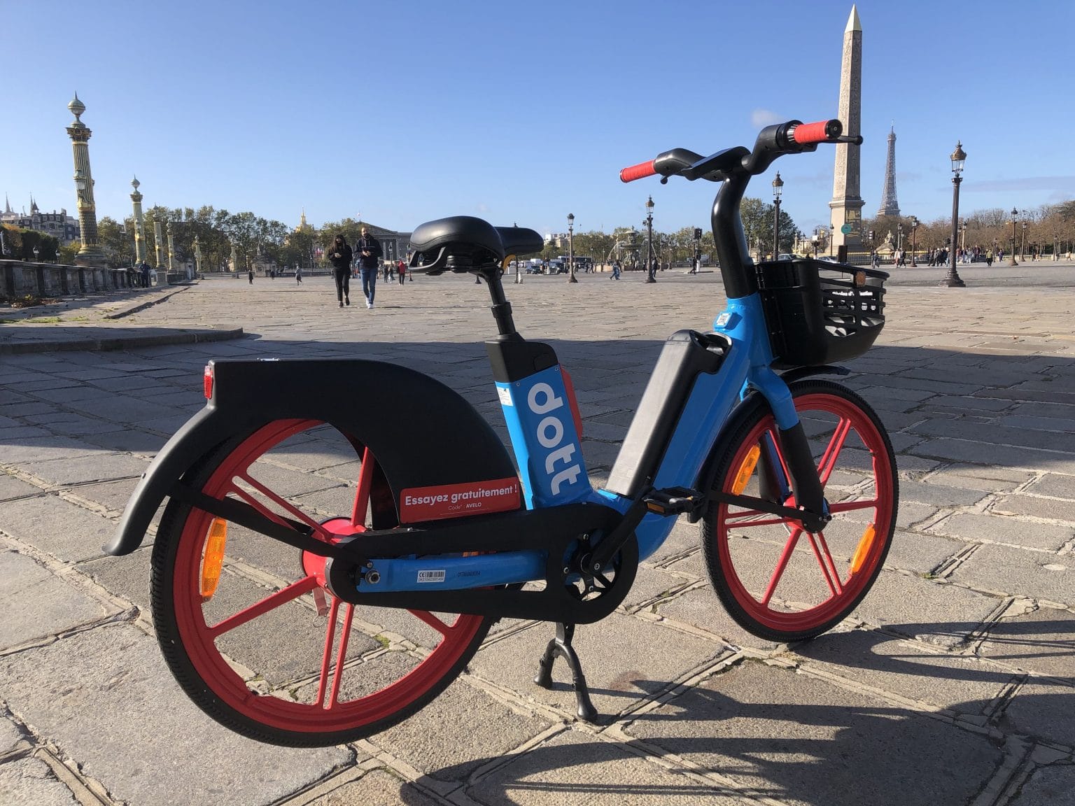 Essai vélo électrique Dott : la liberté sans le confort