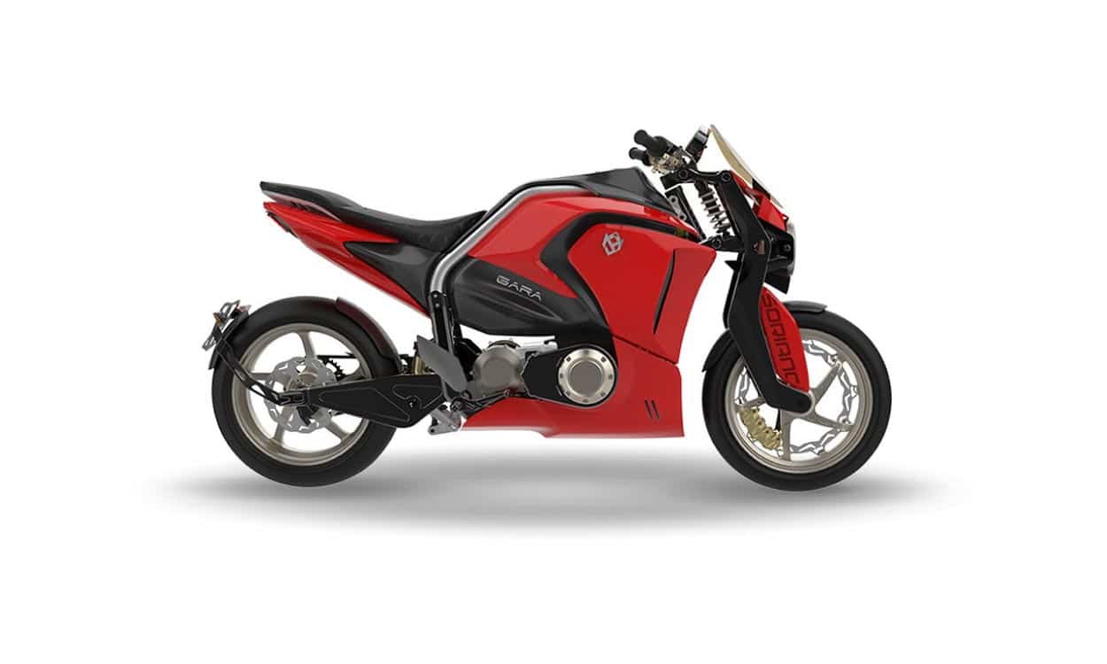 Moto électrique : la Soriani Giaguaro V1 Gara pourra atteindre 400 km/h
