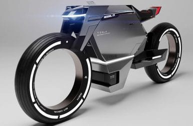 Tesla Model M : la moto électrique qui ne verra hélas jamais le jour