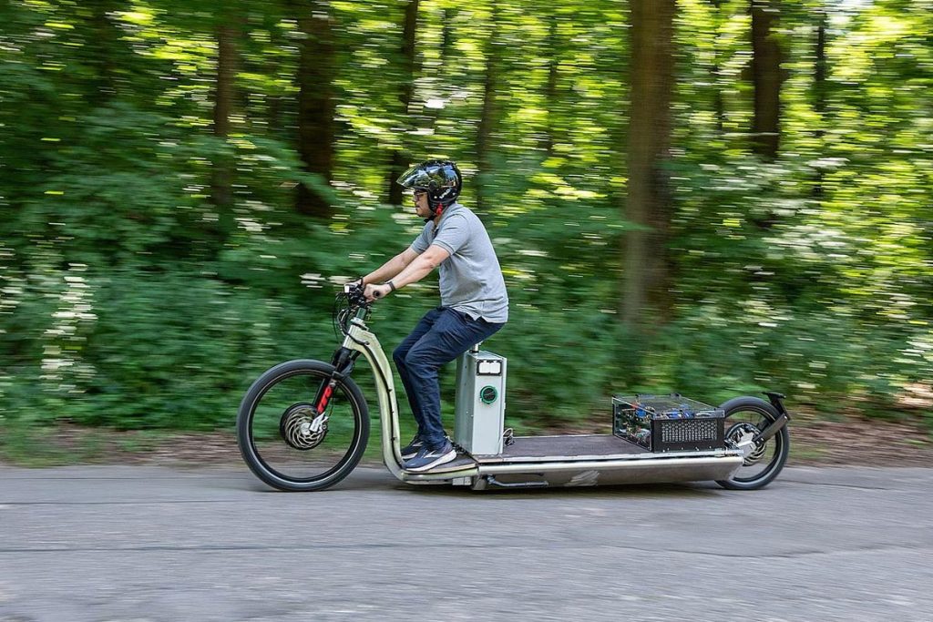 Vélo cargo électrique du projet ZEC-Bike