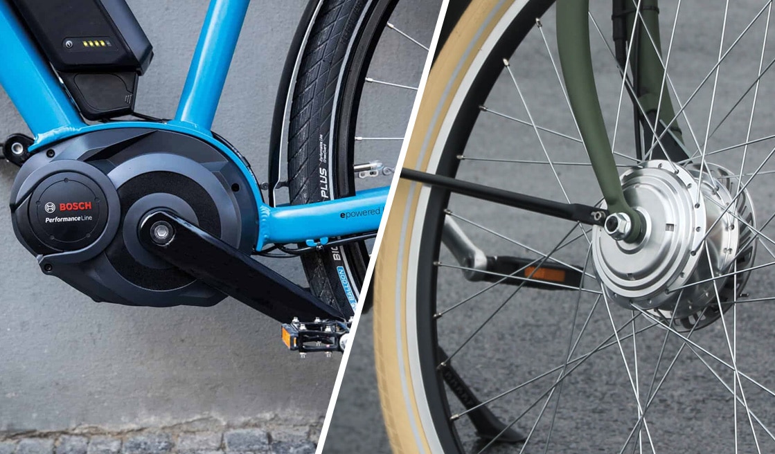 Roue, pédalier… quel moteur pour mon vélo électrique ? 