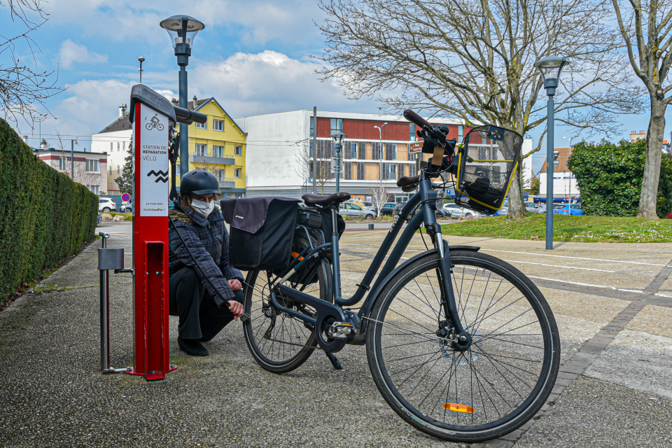 bike inflation station