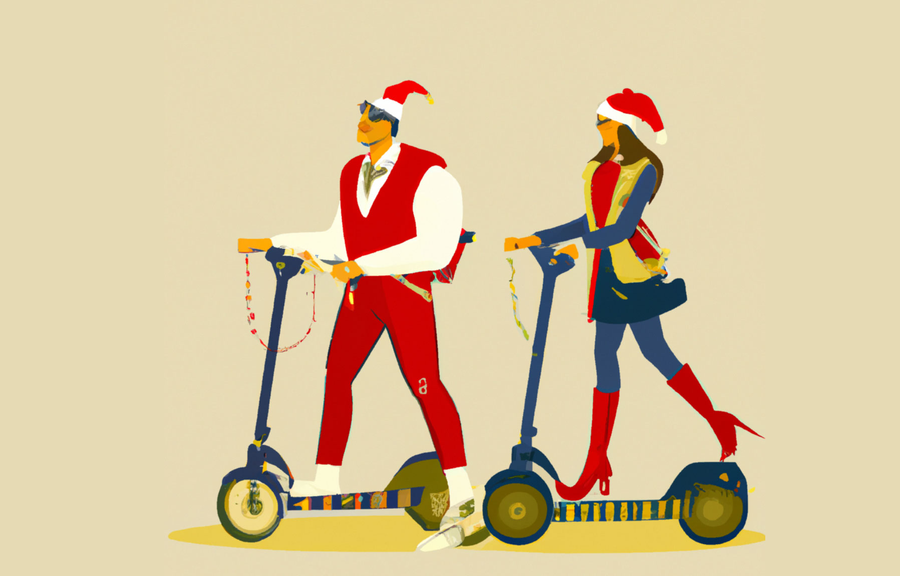 Noel için 300 Euro'dan daha az 5 elektrikli scooter