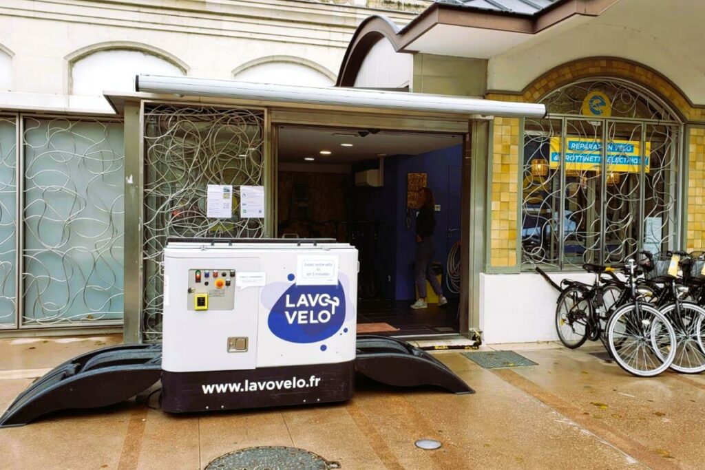 Machine de lavage de vélos Lavovélo