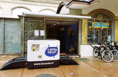Cette mini-station lave automatiquement votre vélo