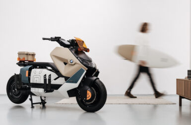 BMW CE 04 Vagabund Moto : le maxi-scooter électrique revisité