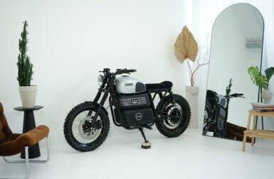 RGNT E-Type : un délicieux Scrambler électrique imaginé par Crooked Motorcycles