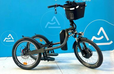 Mi-vélo, mi-trottinette, cet étonnant 3 roues électrique est une création française