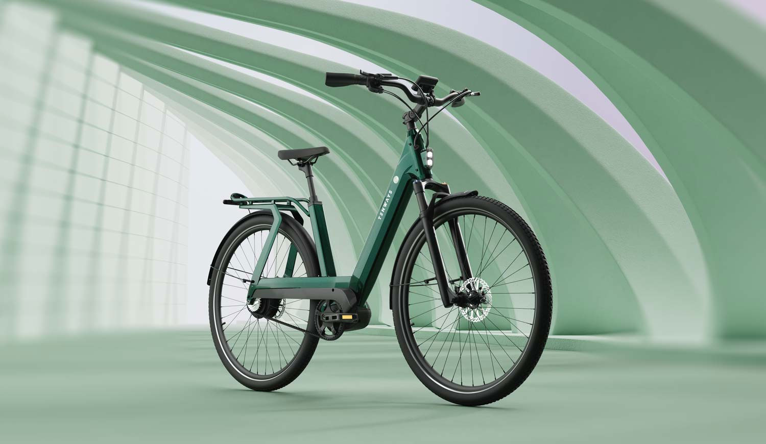 Tenways Ago T : le nouveau vélo électrique urbain à vitesses intégrées