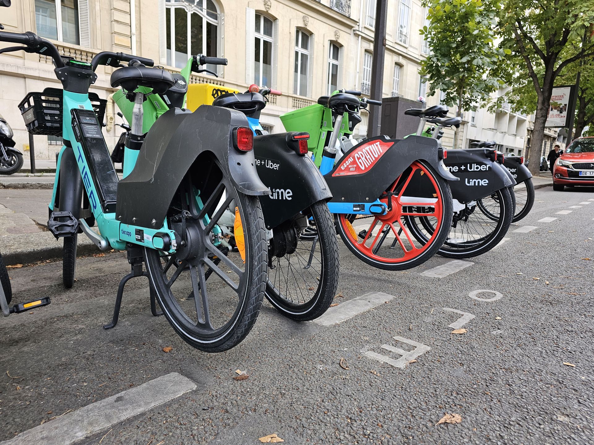Vélos libre-service Paris