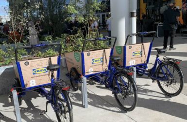 IKEA teste le prêt de vélos-cargos électriques pour transporter les meubles