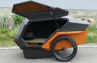 Cette caravane pour vélo électrique vise l’ultra luxe