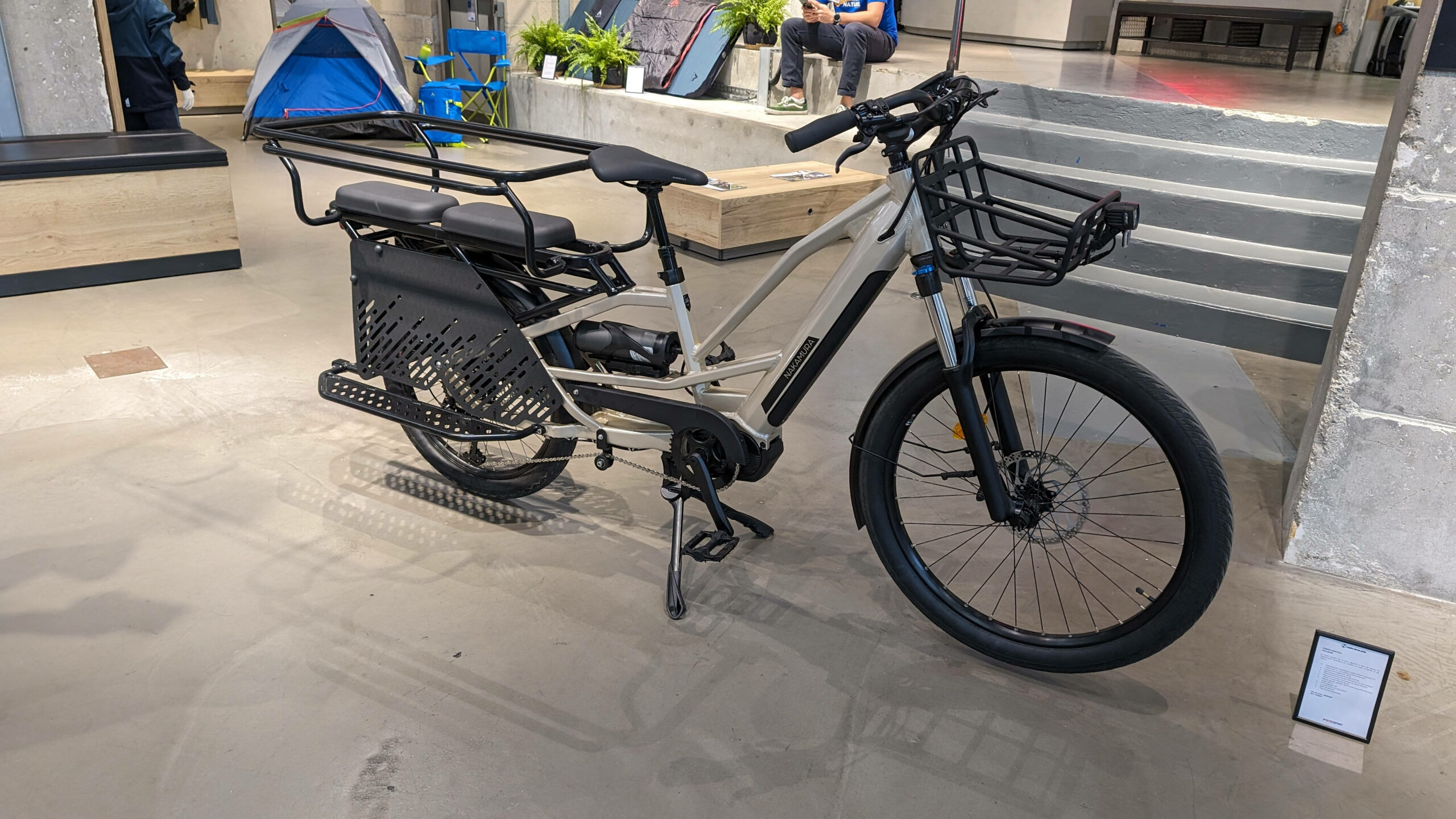 Intersport : ce nouveau vélo électrique Cargo Longtail de Nakamura va faire un carton !