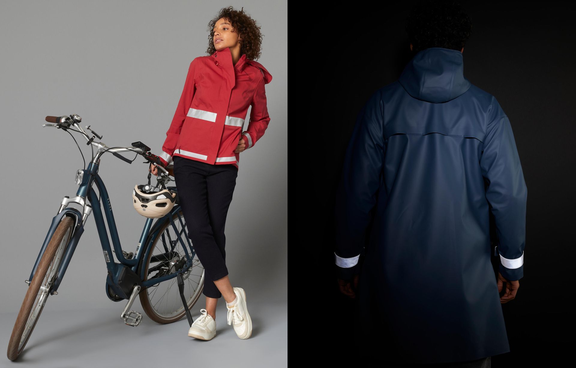 Decathlon habille vos trajets à vélo pour l’automne avec ces deux vestes de pluie