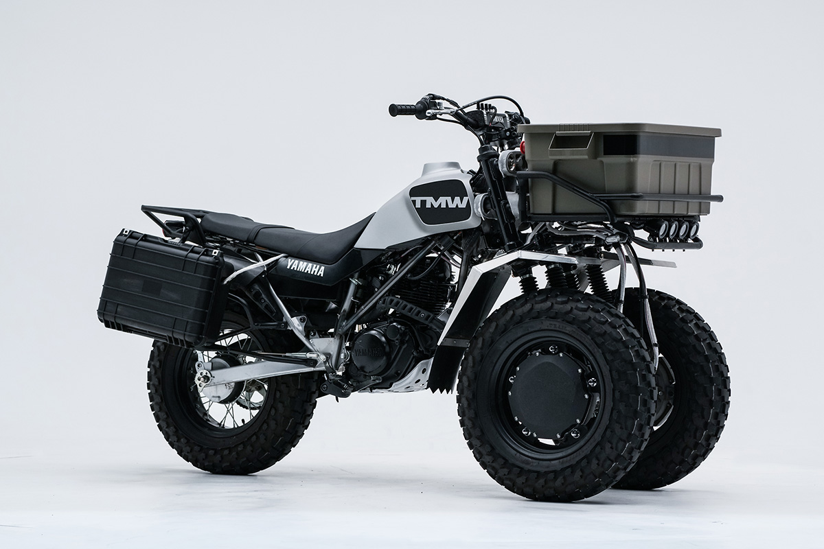 Hybride et à trois roues, cette moto concept de Yamaha est étonnante