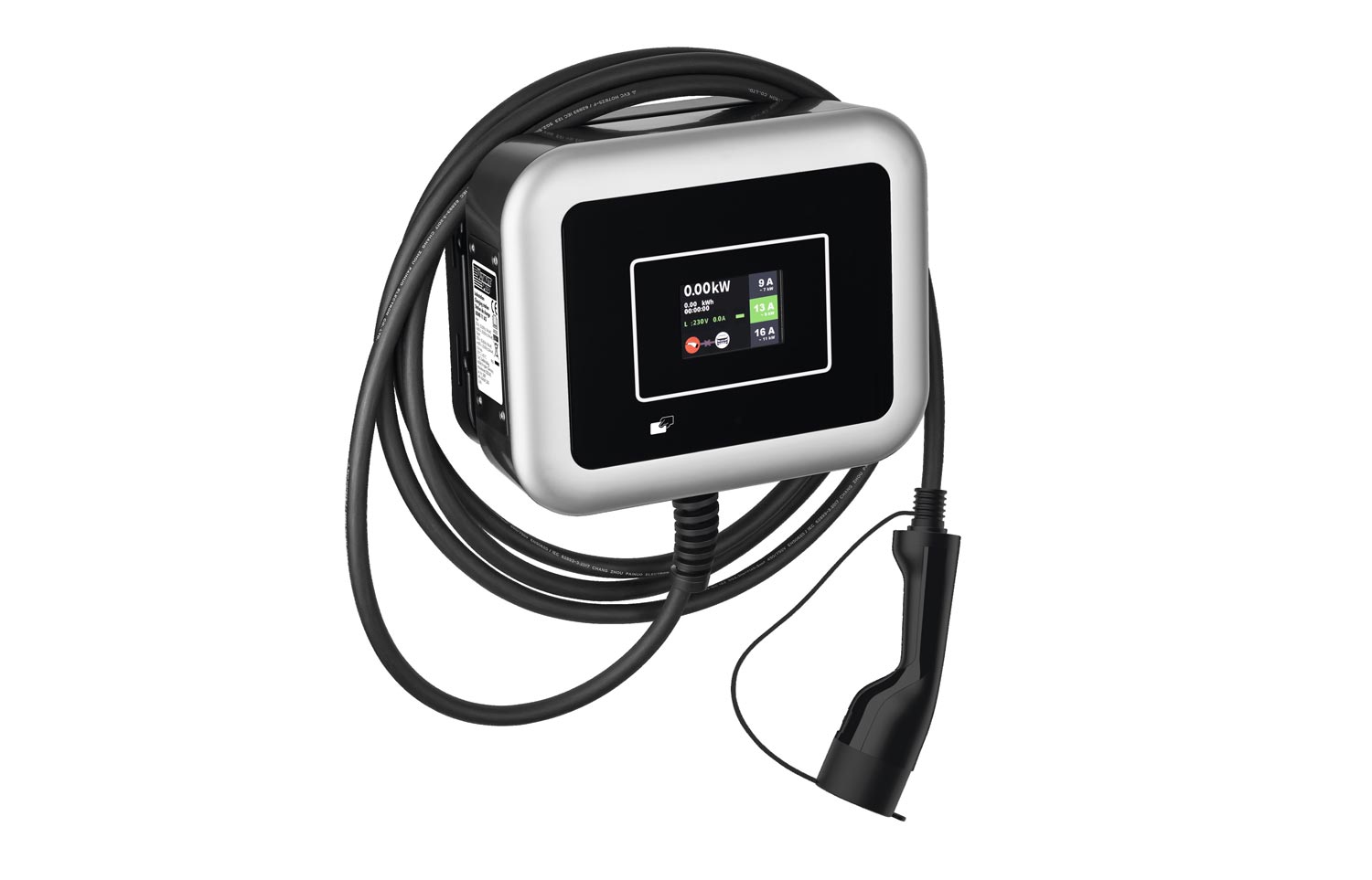 Câble de recharge pour voiture électrique - Tri phasé - Type 2 - 5M - 32A -  22KW - IP54 - Cdiscount Auto
