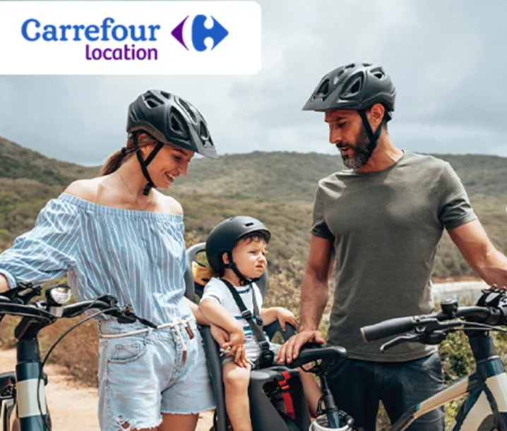 Louer son vélo électrique plutôt que de l’acheter : la nouvelle offre de Carrefour disponible