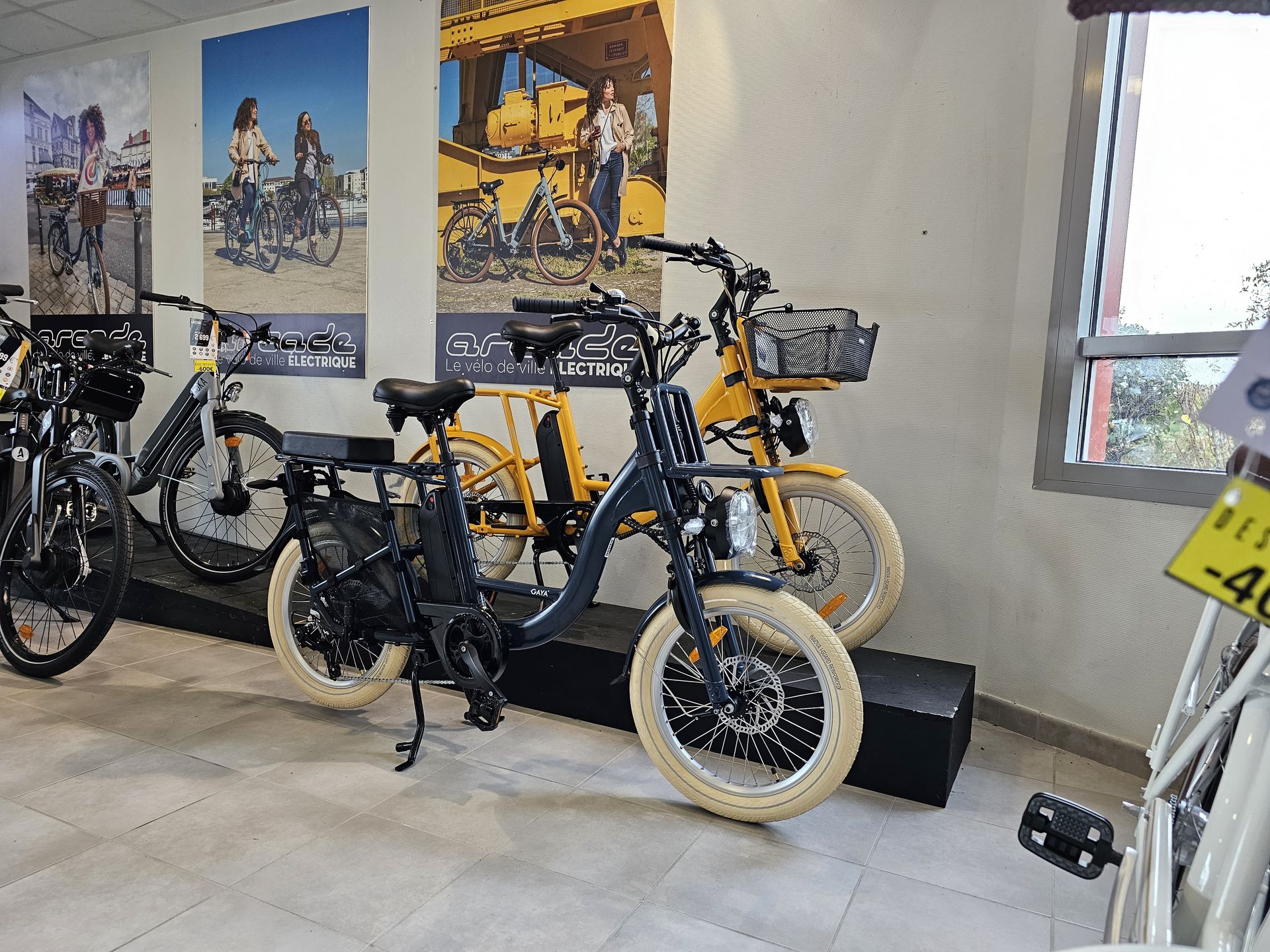 Arcade Gaya vélos cargo électriques