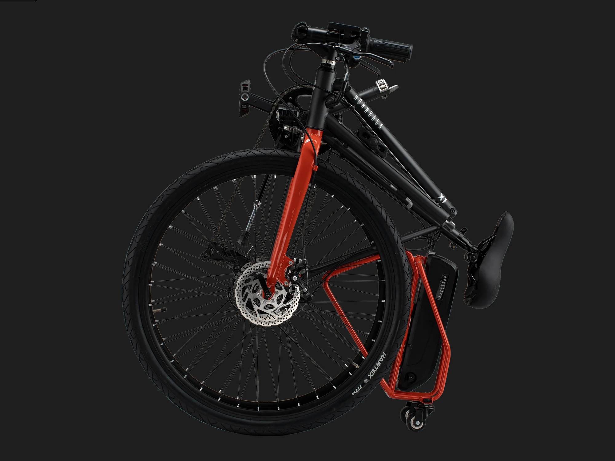 Hornback X1 : à 520 € seulement, ce vélo électrique pliant a des roues de taille classique