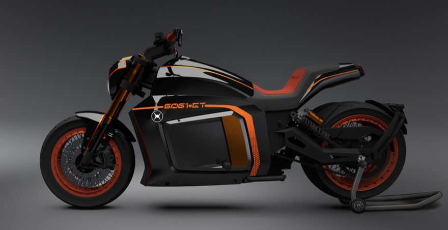 Evoke 6061-GT : cette moto électrique revendique 600 km d’autonomie