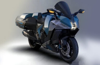 Kawasaki HySE : un drôle de look pour ce premier prototype de moto à hydrogène