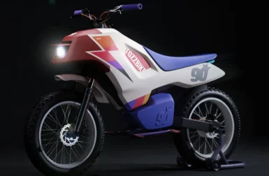 Tozz Joyce’90 : ce speed-bike électrique au look vintage est un clone du scooter Honda Cub EZ90