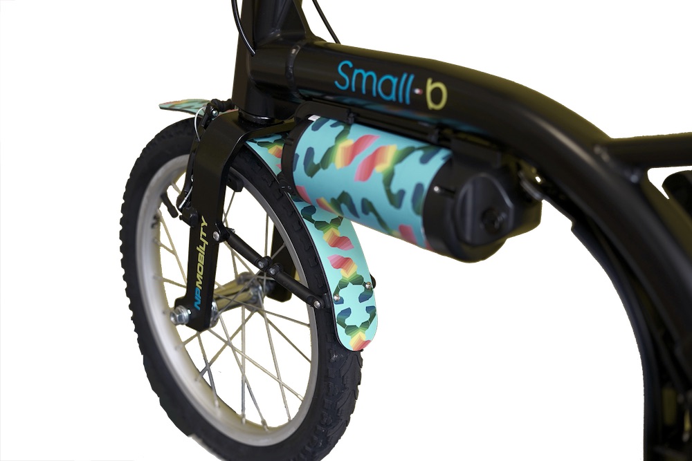 Small-B : mini roue et kit électrique pour ce surprenant vélo compact -  Cleanrider