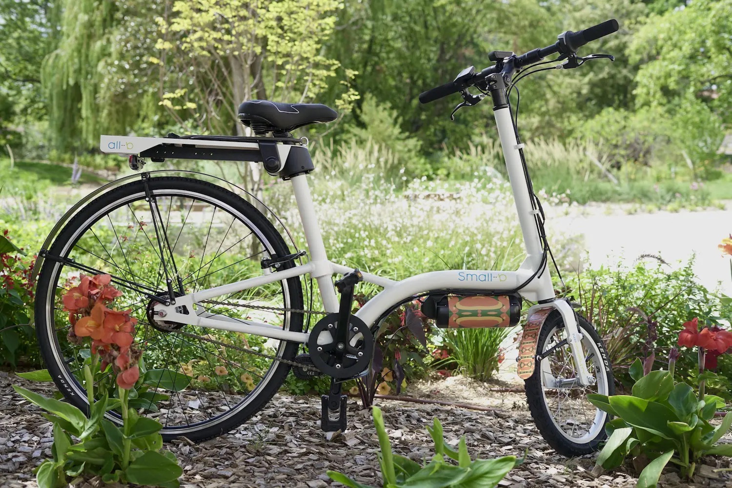 Rétroviseur vélo + clignotant intégré · Qlïr Visaia bike