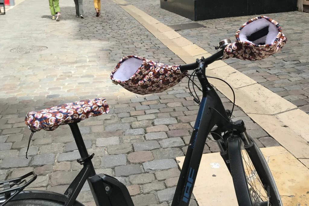 Suzon Suzette manchons couvre selle vélo