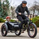 On est tombé sous le charme du Mod Easy 3 SideCar, un vélo électrique sidecar au look de moto vintage