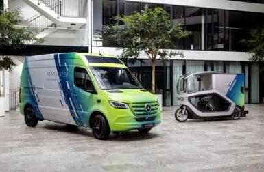 Mercedes attaque le marché des vélos électriques utilitaires