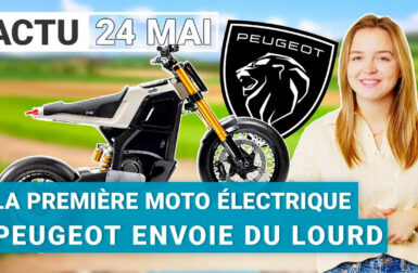 L’actu en vidéo : la première moto électrique Peugeot envoie des watts !