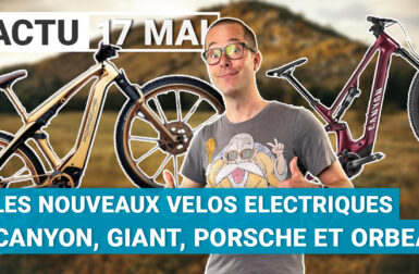 L’actu vélo en vidéo : vélo électrique Porsche en or, derniers VTT Canyon et Orbea, nouveau mini-vélo Giant