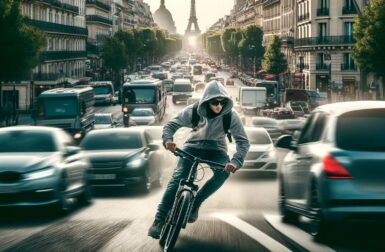 Cycliste, Paris et anarchie