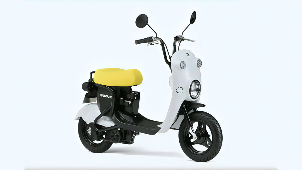 Le nouveau scooter électrique Suzuki e-Choinori est tout mignon… mais pas seulement